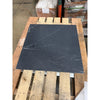 Nero Marquina black marble 24x24 polished tile with subtle white veining for elegant flooring and wall applications