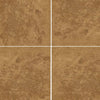 Noce Brown Travertine 24x24 Cross-Cut Tile with Beige Stone Pattern