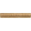 Beige Travertine border tile featured in Noce Travertine Corner-Ogee Trim Honed