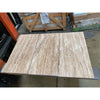 Three Noce Exotic Random Strip Travertine Mosaic tiles in natural finish