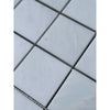 Oriental White Marble 3X3 Mosaic featuring elegant white square tile design