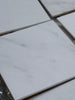 Oriental White Asian Statuary Marble 12x12 polished tiles with gray veining