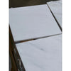Oriental White Asian Statuary Marble 12x12 polished tiles with gray veining
