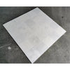 White marble tile arrangement of Oriental White Asian Statuary Marble 12X12 Tumbled