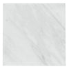 Square marble tile in Oriental White Asian Statuary Marble 12X12 Tumbled finish