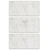 Oriental White Asian Statuary Marble 18X36 polished honed rectangular tiles