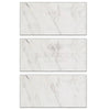 Oriental White Asian Statuary Marble 18X36 polished honed rectangular tiles