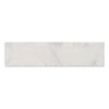 Rectangular Oriental White Asian Statuary Marble 2X8 Polished or Honed Tile