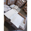 Stacked Oriental White Asian Statuary Marble 4x12 Polished Panels