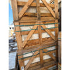 Rustic wooden crate with diagonal bracing for Philadelphia Travertine 18x18 tiles