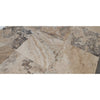 Philadelphia Travertine 24x24 filled honed beige brown marble tiles