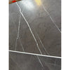 Dark gray Pietra Notte marble tile with elegant white veining, 16x24