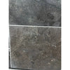 Pietra Notte Marble 16x24 tile with dark gray stone, subtle veining, matte finish