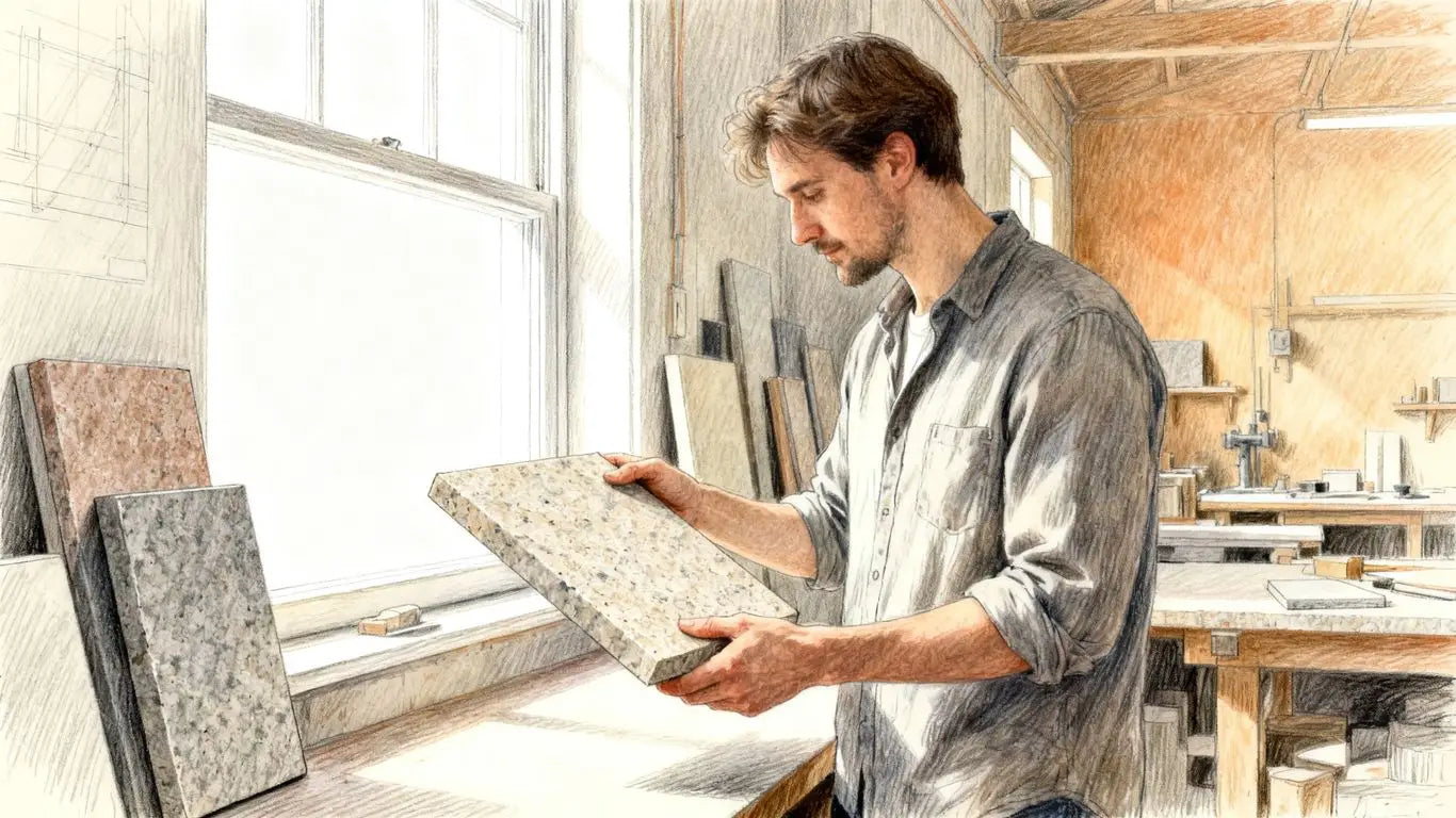 Consulting with stone experts