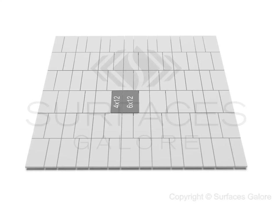 Rectangular tile arrangement.