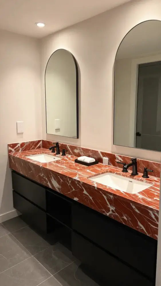 Sophisticated Bathroom Vanity Surfaces