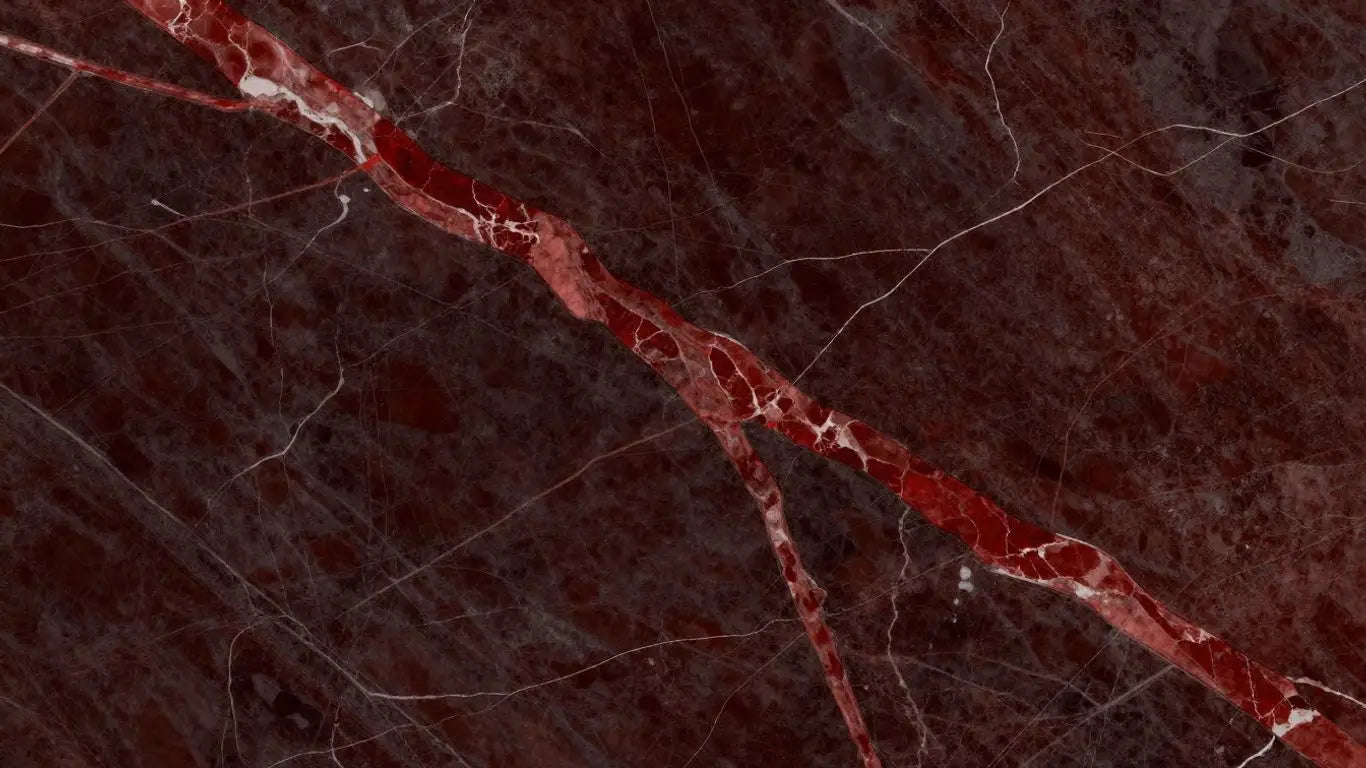 Rosso Levanto marble slab sketch