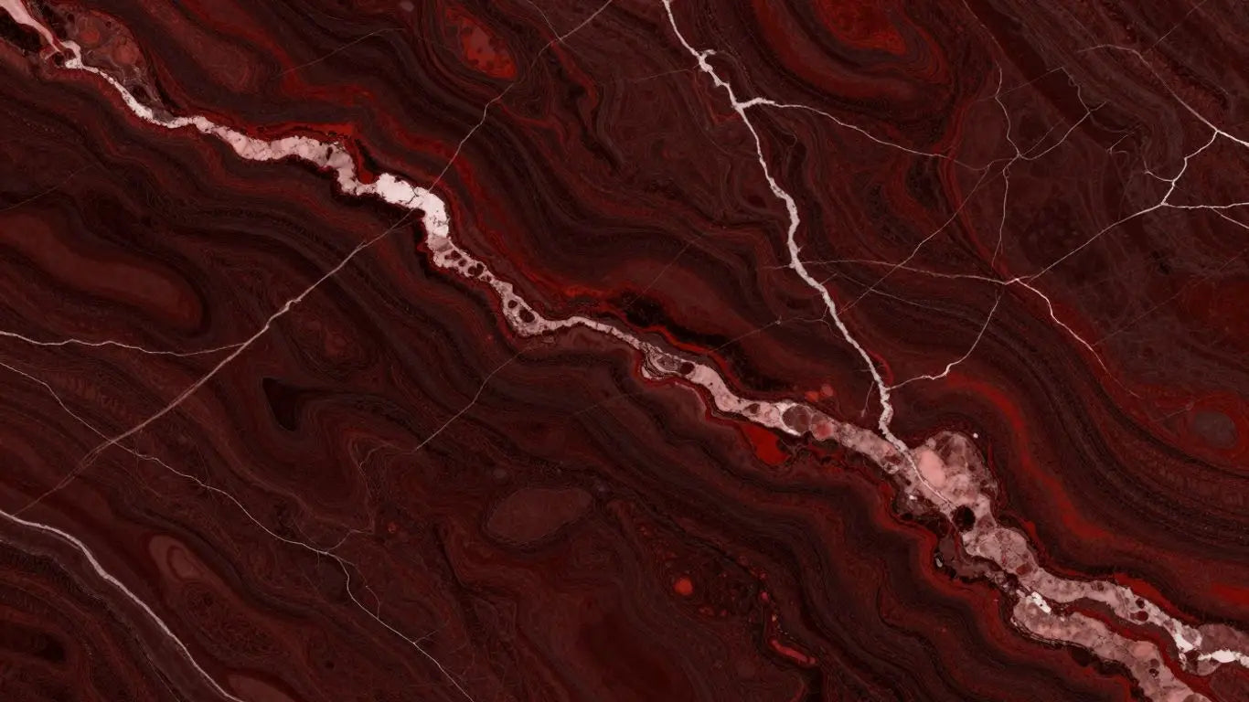 Rosso Levanto marble pattern sketch