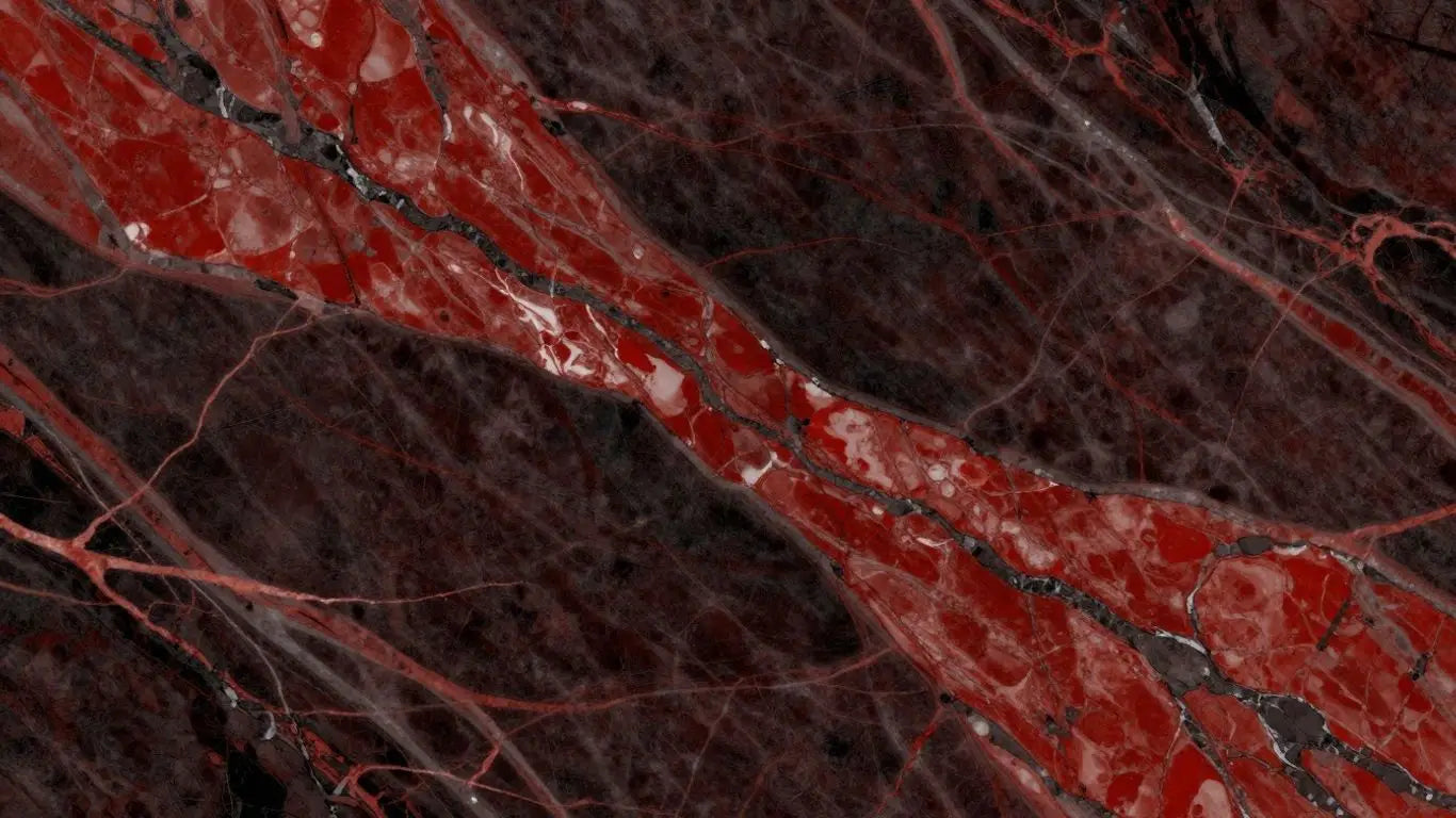 Rosso Levanto marble pattern sketch