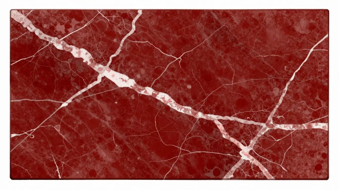 Rosso Levanto marble tile sketch
