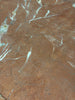 Red veined Rojo Alicante marble 12x12 honed-polished tabletop