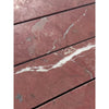 Red marble slabs with white veining for Rojo Alicante Marble 3’’ X 12’’ Field Tile