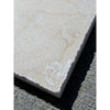 Rojo Alicante Rustic Modern Tumbled cream marble tile with veining