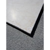 Light gray marble tile with subtle veining, polished Rojo Alicante tumbled surface
