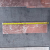 Rojo Imperial Strip Marble 6x24: reddish-pink slab with white veining, 24 inches long