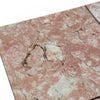Pink and white Rosé Aurora Marble 12X12 polished tiles with dark veining