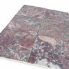 Rosetta Storm Marble 4x6 inch pink gray coaster set