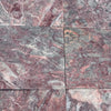 Rosetta Storm Marble 12x12 polished tile with pink gray veining