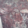 Rosetta Storm Marble 12x12 polished tile with pink gray veining