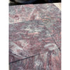 Polished Rosetta Storm Marble 12x12 pink and gray veined tile floor