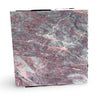 Polished Rosetta Storm Marble 12x12 rose quartz slab