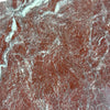 Red Rosso Laguna Marble with white and light blue veining for elegant interior design