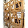 Wooden crates filled with Rosso Levanto Marble 12X12 Polished tiles