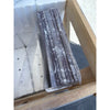 Stacked Rosso Levanto Marble 12X12 Polished tiles in plastic wrap for sale