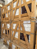 Wooden crates filled with Rosso Levanto Marble 12X12 Polished tiles