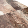 Sahara Ember Marble 12x12 Polished Brown Tile with Veining