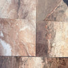Sahara Ember Marble 12x12 polished tile with earthy stone design