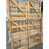 Scabos Autumn Leaves travertine in secured wooden crates