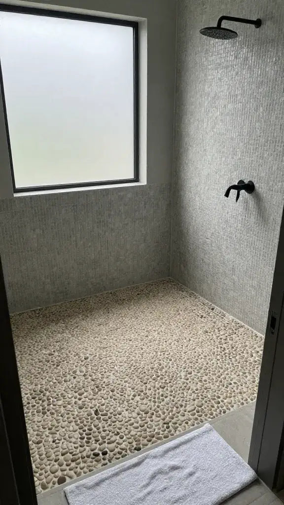 Pebble Tile Shower Floors