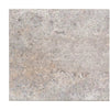 Silver Gray Travertine 16X24 Tile Unfilled with Brushed and Chiseled Edge Design