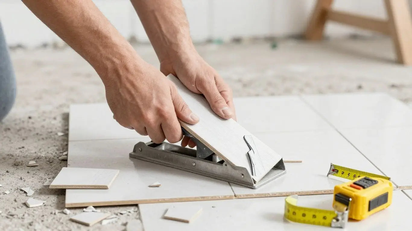 Calculating extra tile for a home renovation project.