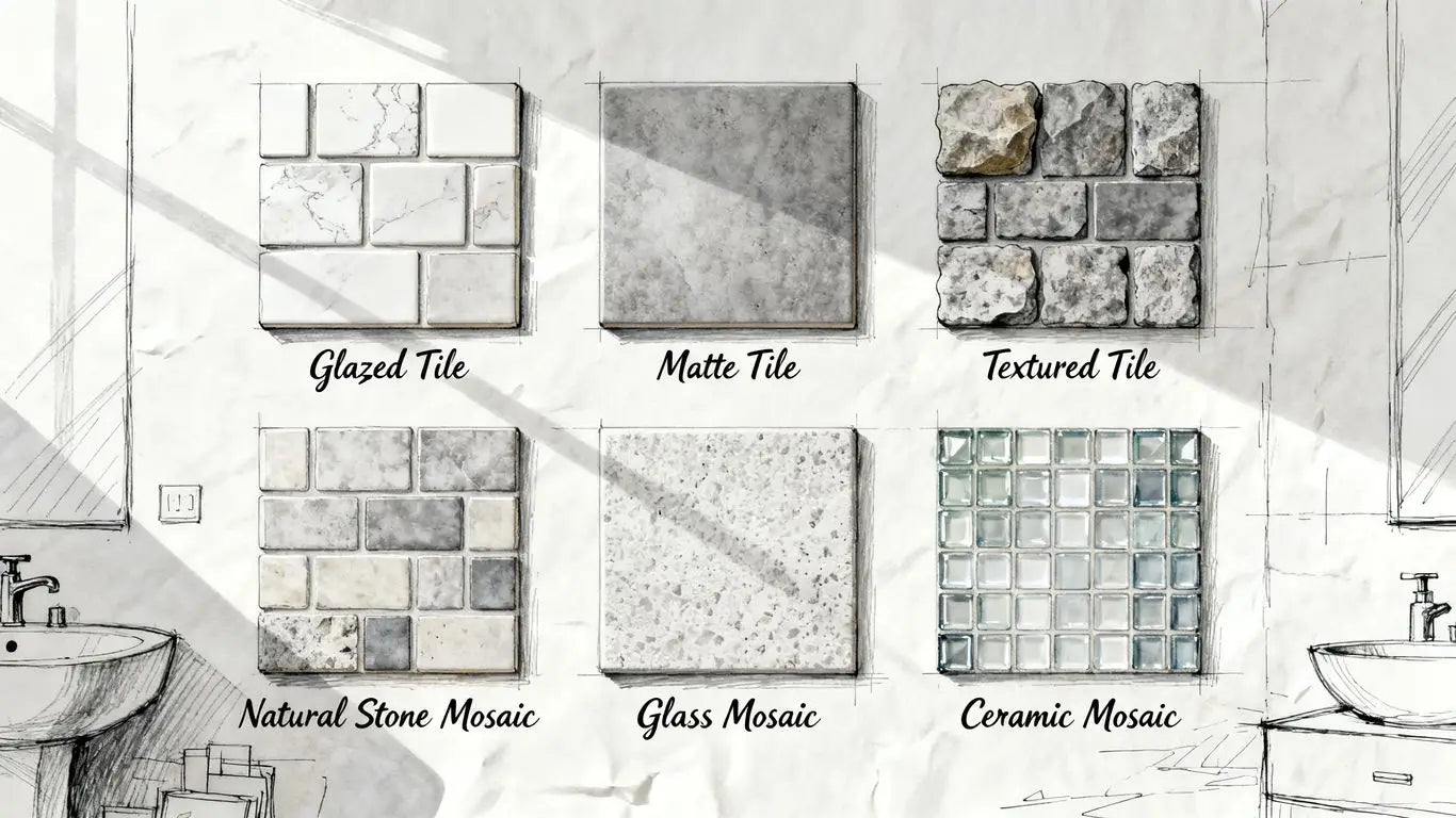 Luxury tile design for home