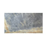 Gray and gold marble slab featured in Sky Blue Azul Cielo 12X24 Marble Tile