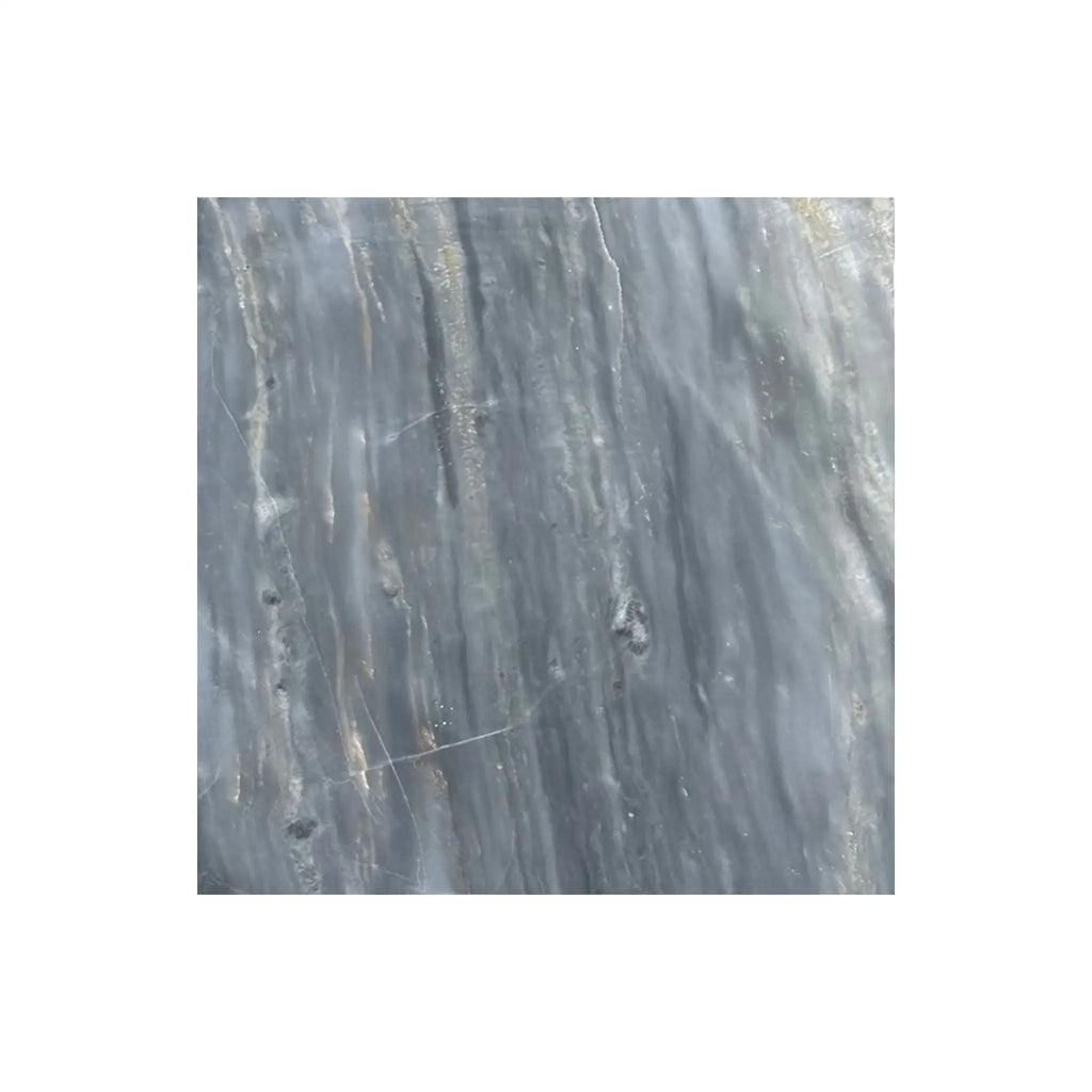 Gray Marble Tile featured in Sky Blue Azul Cielo 18X18 Marble Tile collection