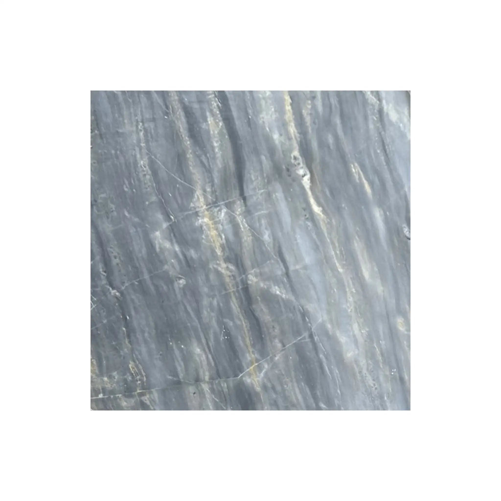 Square gray marble tile from the Sky Blue Azul Cielo 18X18 marble tile collection