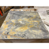 Gray and gold marble slabs in Sky Blue Azul Cielo 18X36 Marble Tile